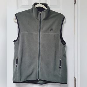EMS Eastern Mountain Sports Fleece Vest Women's size Medium Dark Olive Green